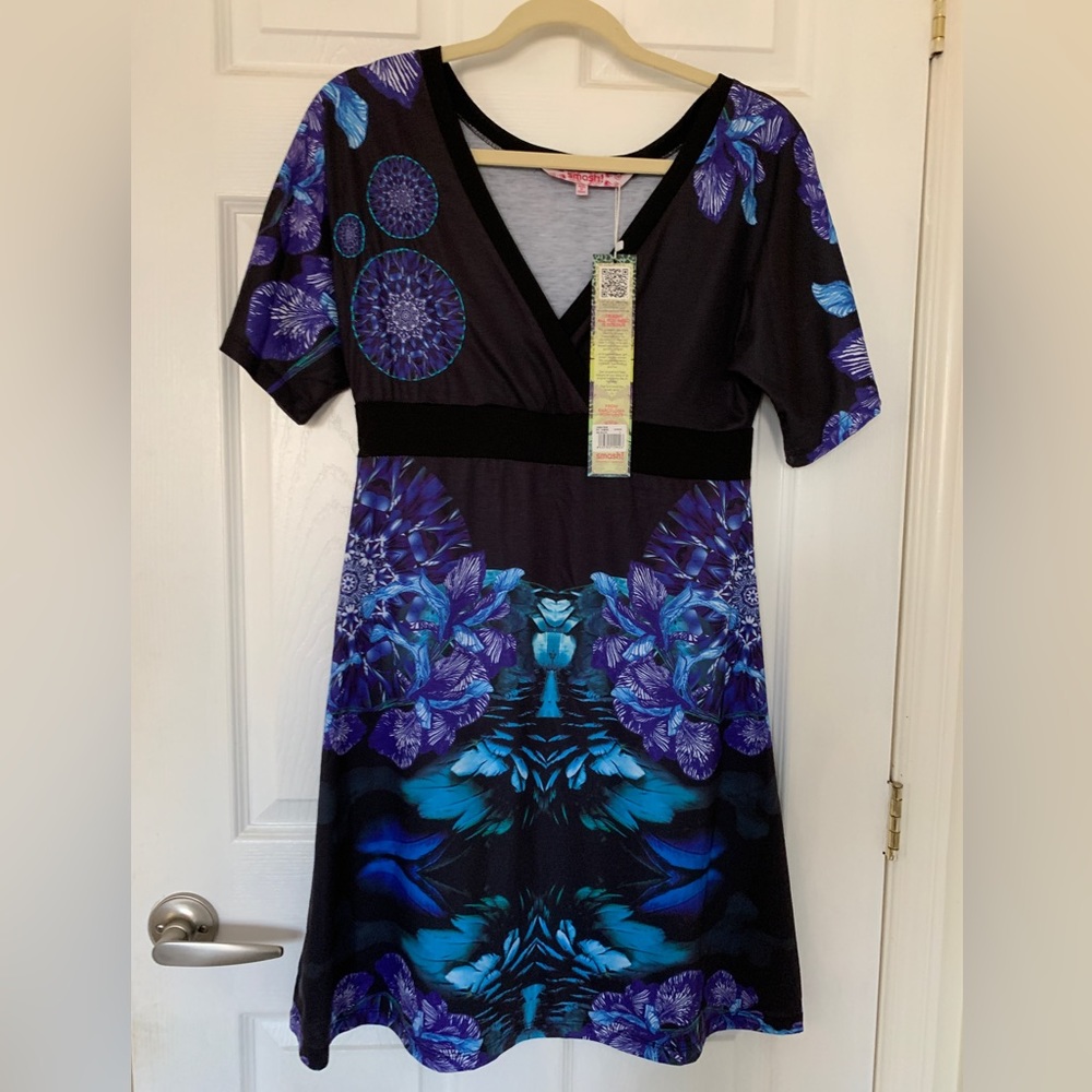 Barcelona Smash dress fun and funky colour and style brand new